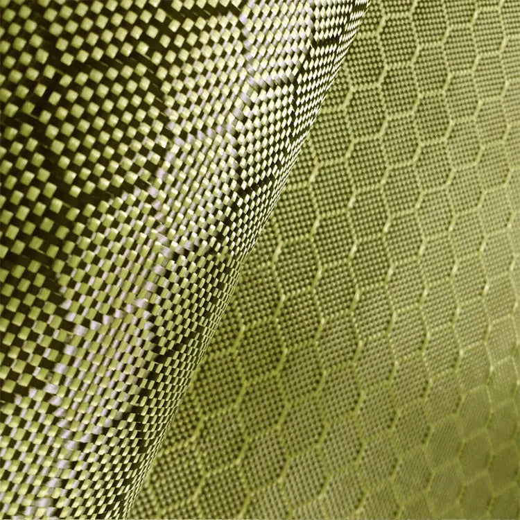 3k 240g Honeycomb Hexagon Carbon Fiber and Aramid fabric