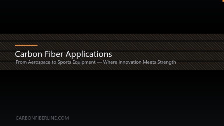 Top Applications of Carbon Fiber in Modern Industry